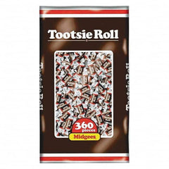 Tootsie Roll - Snacks, Cookies, Candy & Gum Breakroom Accessory Type: Candy Breakroom Accessory Description: Midgees, Original, 38.8oz Bag, 360 Pieces - Exact Tool & Supply
