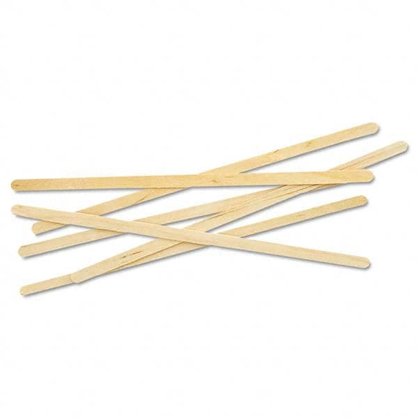 ECO PRODUCTS - Coffee, Tea & Accessories Breakroom Accessory Type: Coffee Stirrers Breakroom Accessory Description: Renewable Wooden Stir Sticks - 7" 1000/Pack 10 Pk/Carton - Exact Tool & Supply