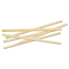 ECO PRODUCTS - Coffee, Tea & Accessories Breakroom Accessory Type: Coffee Stirrers Breakroom Accessory Description: Renewable Wooden Stir Sticks - 7" 1000/Pack 10 Pk/Carton - Exact Tool & Supply
