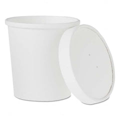 DART - Flexstyle Double Poly Food Combo Pack, 16 oz, White, 25/Pack, 10 Packs/Carton - Exact Tool & Supply