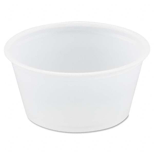 DART - Polystyrene Portion Cups, 2 oz, Translucent, 250/Bag, 10 Bags/Carton - Exact Tool & Supply