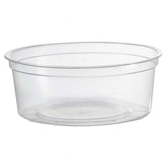 WNA - Deli Containers, Clear, 8 oz, 50/Pack, 10 Pack/Carton - Exact Tool & Supply
