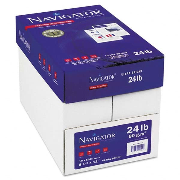 Navigator - Office Machine Supplies & Accessories Office Machine/Equipment Accessory Type: Copy Paper For Use With: Copiers; Fax Machines; Inkjet Printers; Laser Printers - Exact Tool & Supply