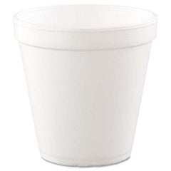 DART - Foam Containers, Foam, 16 oz, White, 25/Bag, 20 Bags/Carton - Exact Tool & Supply
