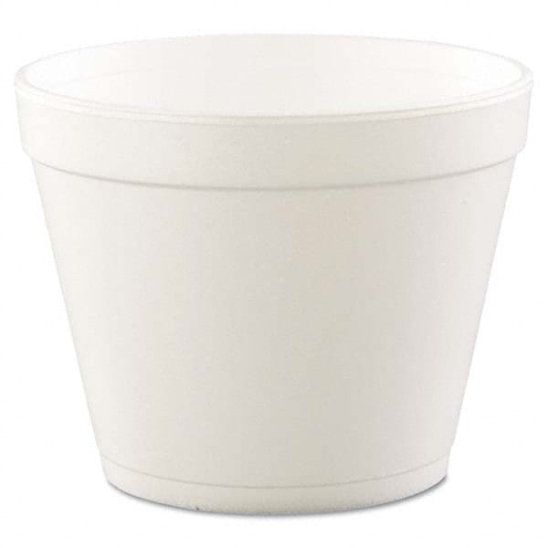 DART - Foam Containers, Foam, 24 oz, White, 25/Bag, 20 Bags/Carton - Exact Tool & Supply