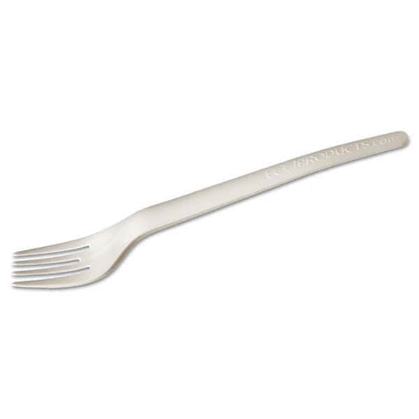 ECO PRODUCTS - Plantware Renewable & Compostable Fork - 6", 50/PK, 20 PK/CT - Exact Tool & Supply