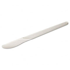 ECO PRODUCTS - Plantware Renewable & Compostable Knife - 6", 50/PK, 20 PK/CT - Exact Tool & Supply