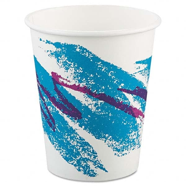 DART - Jazz Paper Hot Cups, 10 oz, Polycoated, 50/Bag, 20 Bags/Carton - Exact Tool & Supply