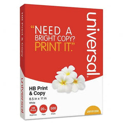 UNIVERSAL - Office Machine Supplies & Accessories Office Machine/Equipment Accessory Type: Copy Paper For Use With: Copiers; Fax Machines; Inkjet Printers; Laser Printers; Typewriters - Exact Tool & Supply