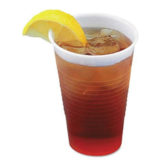 Boardwalk - Translucent Plastic Cold Cups, 3 oz, Polypropylene, 125/Bag, 20 Bags/Carton - Exact Tool & Supply