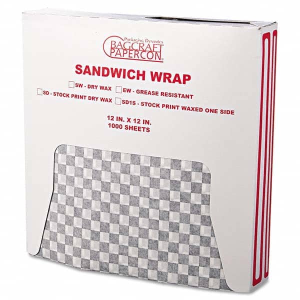 Bagcraft Papercon - Foil & Plastic Wrap Breakroom Accessory Type: Paper Wrap For Use With: Food Protection - Exact Tool & Supply