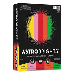 Astrobrights - Office Machine Supplies & Accessories Office Machine/Equipment Accessory Type: Card Stock For Use With: Copiers; Inkjet Printers; Laser Printers - Exact Tool & Supply