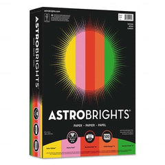Astrobrights - Office Machine Supplies & Accessories Office Machine/Equipment Accessory Type: Copy Paper For Use With: Copiers; Inkjet Printers; Laser Printers - Exact Tool & Supply