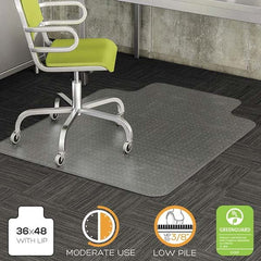Deflect-o - Chair Mats Style: Beveled Edge Shape: Rectangular - Exact Tool & Supply