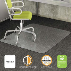 Deflect-o - Chair Mats Style: Beveled Edge Shape: Rectangular - Exact Tool & Supply