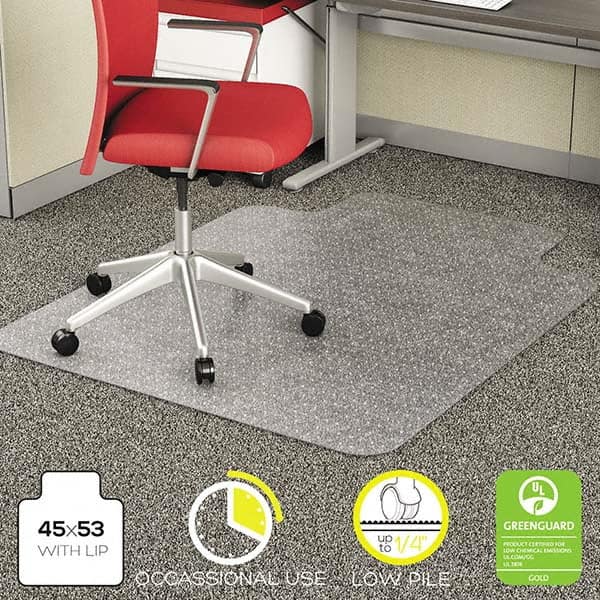Deflect-o - Chair Mats Style: Straight Edge Shape: Rectangular - Exact Tool & Supply