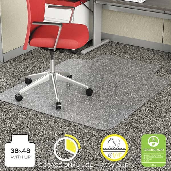 Deflect-o - Chair Mats Style: Straight Edge Shape: Rectangular - Exact Tool & Supply