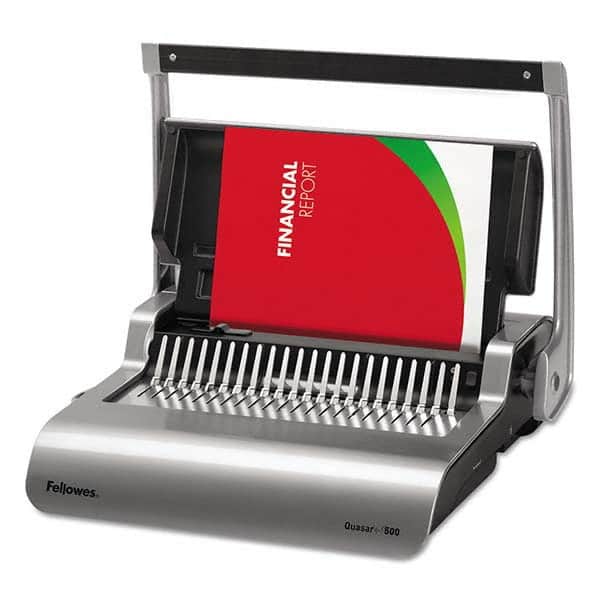 FELLOWES - Binding Machines Type: Comb Binding Spines Sheet Capacity: 500 - Exact Tool & Supply