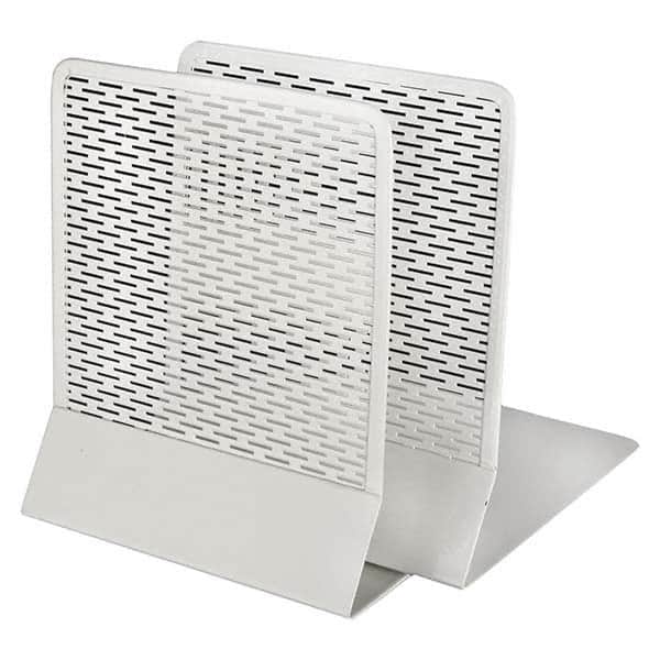 Artistic - Book Ends & Book Supports Clip Board Type: Bookends Size: 6-1/2 x 6-1/2 x 5-1/2 (Inch) - Exact Tool & Supply