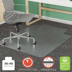 Deflect-o - Chair Mats Style: Beveled Edge Shape: Rectangular - Exact Tool & Supply