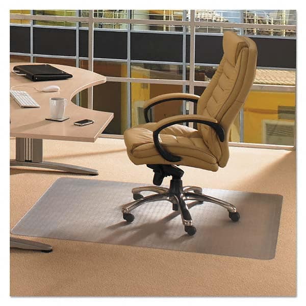Floortex - Chair Mats Style: Straight Edge Shape: Rectangular - Exact Tool & Supply