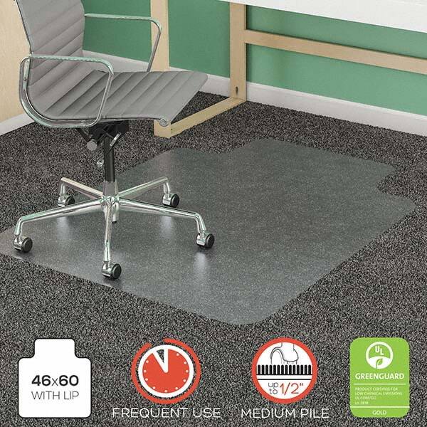 Deflect-o - Chair Mats Style: Beveled Edge Shape: Rectangular - Exact Tool & Supply