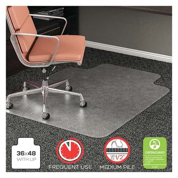 Deflect-o - Chair Mats Style: Beveled Edge Shape: Rectangular - Exact Tool & Supply