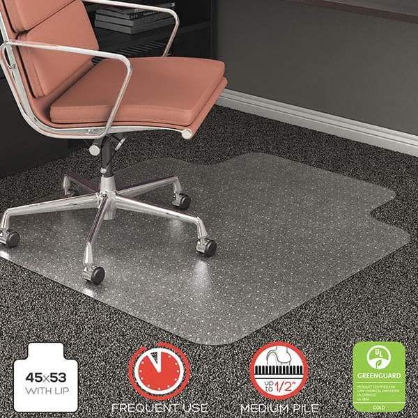 Deflect-o - Chair Mats Style: Beveled Edge Shape: Rectangular - Exact Tool & Supply