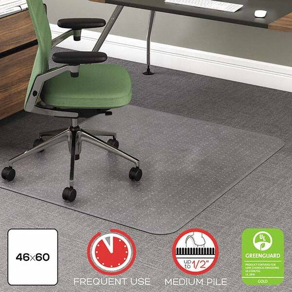 Deflect-o - Chair Mats Style: Beveled Edge Shape: Rectangular - Exact Tool & Supply