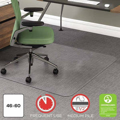 Deflect-o - Chair Mats Style: Beveled Edge Shape: Rectangular - Exact Tool & Supply