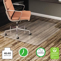 Deflect-o - Chair Mats Style: Straight Edge Shape: Workstation - Exact Tool & Supply