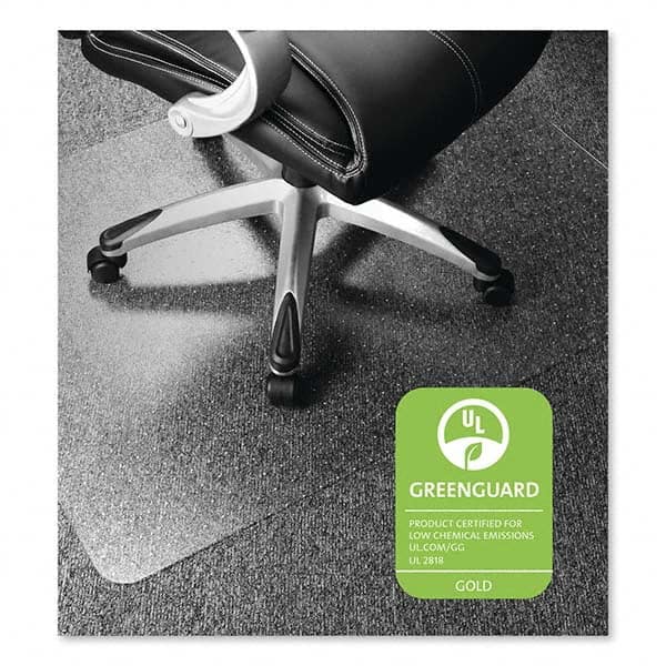Floortex - Chair Mats Style: Straight Edge Shape: Rectangular - Exact Tool & Supply