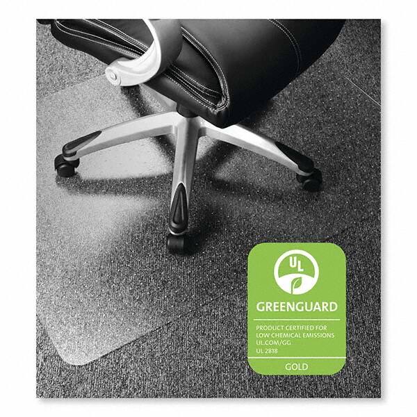 Floortex - Chair Mats Style: Straight Edge Shape: Rectangular - Exact Tool & Supply