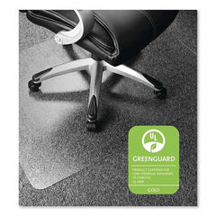 Floortex - Chair Mats Style: Straight Edge Shape: Rectangular - Exact Tool & Supply