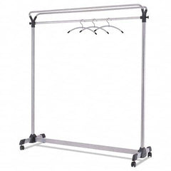 Alba - Coat Racks, Hooks & Shelving Type: Floor Rack Number of Hooks: 2 - Exact Tool & Supply