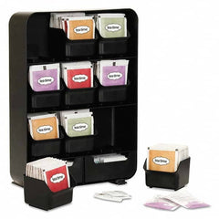 Mind Reader - Coffee, Tea & Accessories Breakroom Accessory Type: Tea Bag Holder Breakroom Accessory Description: Baggy Nine-Drawer Tea Bag and Accessory Holder - Exact Tool & Supply