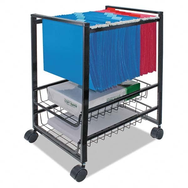 ADVANTUS - Compartment Storage Boxes & Bins Type: File Boxes-Portable Number of Compartments: 2.000 - Exact Tool & Supply