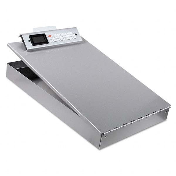 Saunders - Clip Boards Color: Silver Length (Inch): 12 - Exact Tool & Supply