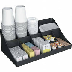 Mind Reader - Condiments & Dispensers Breakroom Accessory Type: Condiment Dispenser Breakroom Accessory Description: 11-Compartment Coffee Condiment Organizer - Exact Tool & Supply