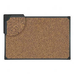 UNIVERSAL - Cork Bulletin Boards Style: Open Cork Bulletin Board Color: Cork - Exact Tool & Supply