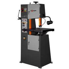Cosen - Vertical Bandsaws; Drive Type: Variable Frequency ; Throat Capacity (Decimal Inch): 11.9600 ; Height Capacity (Inch): 8.6 ; Phase: 1 ; Blade Width (Inch): 0.2800 ; Blade Speeds (SFPM): 98 - Exact Tool & Supply