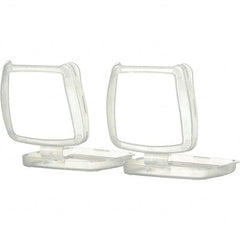 3M - Half & Full Facepiece Retainers, Covers & Adapters Type: Filter Retainer Color: Clear - Exact Tool & Supply