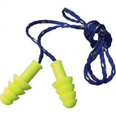 Cordova - 100 1-Pack Pairs Reusable Corded 27 dB Flanged Earplugs - Exact Tool & Supply
