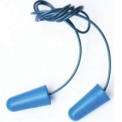 Cordova - 100 1-Pack Pairs Disposable Corded 32 dB Cone Shaped Earplugs - Exact Tool & Supply