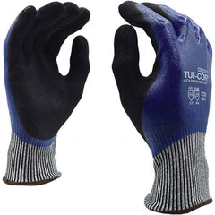 Cordova - Size M (8), ANSI Cut Lvl A4, Nitrile Coated Cut Resistant Gloves - Exact Tool & Supply