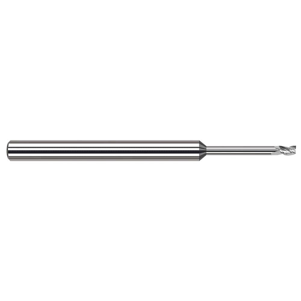 Harvey Tool - Square End Mills; Mill Diameter (Inch): 3/16 ; Mill Diameter (Decimal Inch): 0.1875 ; Length of Cut (Inch): 9/32 ; Length of Cut (Decimal Inch): 0.2810 ; Material: Solid Carbide ; Finish/Coating: Uncoated - Exact Tool & Supply