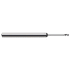 Harvey Tool - Square End Mills; Mill Diameter (Inch): 5/64 ; Mill Diameter (Decimal Inch): 0.0780 ; Length of Cut (Decimal Inch): 0.1170 ; Material: Solid Carbide ; Finish/Coating: Uncoated ; Shank Diameter (Inch): 1/8 - Exact Tool & Supply