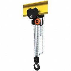 CM - 22,046 Lb Capacity, 15' Lift Height, Manual Chain Hoist - Exact Tool & Supply