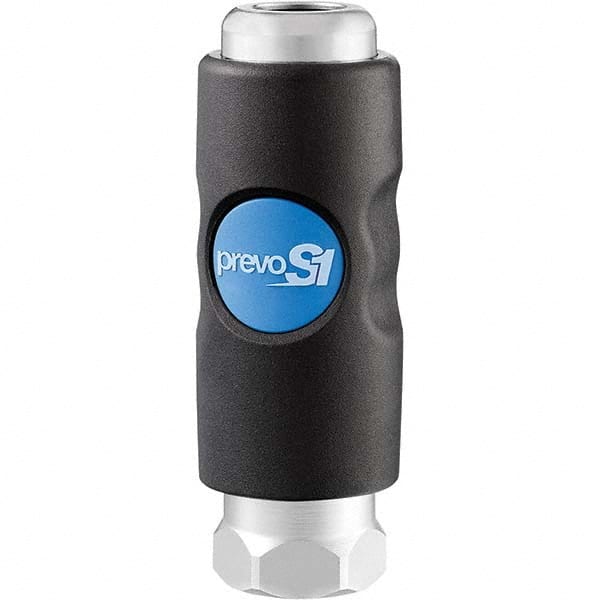 Prevost - Pneumatic Hose Fittings & Couplings Type: Coupler Thread Size: 1/2 - Exact Tool & Supply