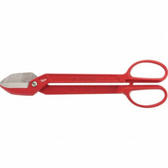 Milwaukee Tool - Snips Snip Type: Tinner's Snip Cut Direction: Straight - Exact Tool & Supply